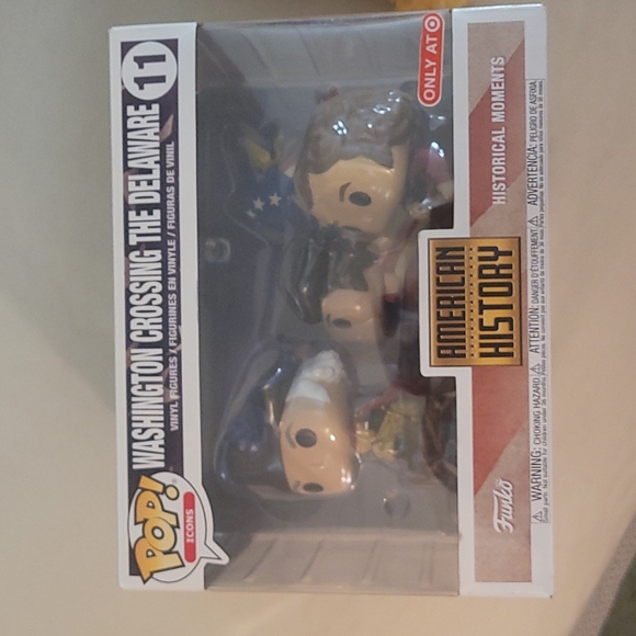 Washington crossing the Delaware Pop funko